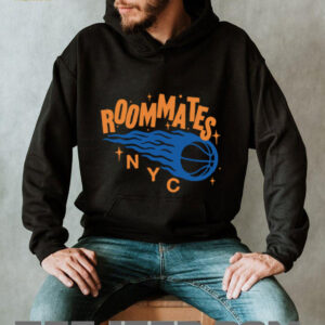 Roommates New York City Basketball Flame Team Shirt