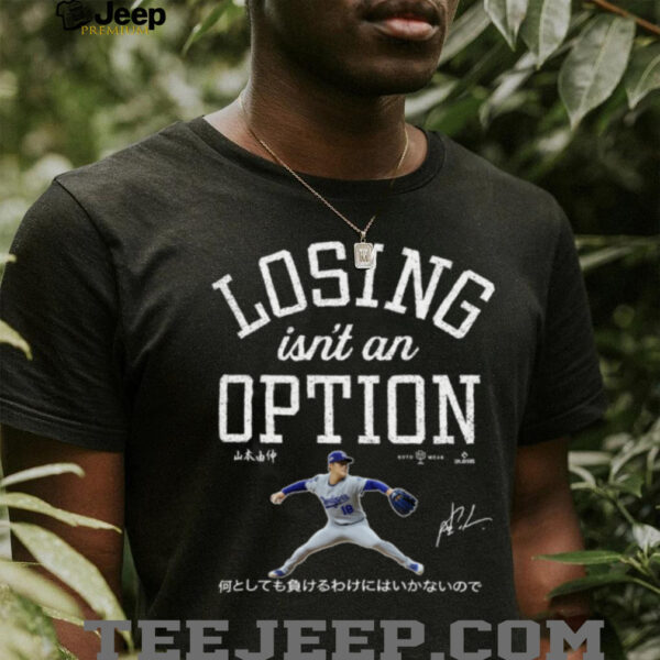 RotoWear Yoshinobu Yamamoto Baseball Motivation Shirt