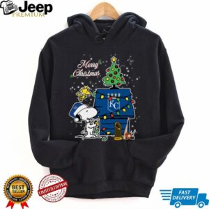 Royals Shop Merry Christmas With Snoopy Baby Kansas City Royals T Shirt