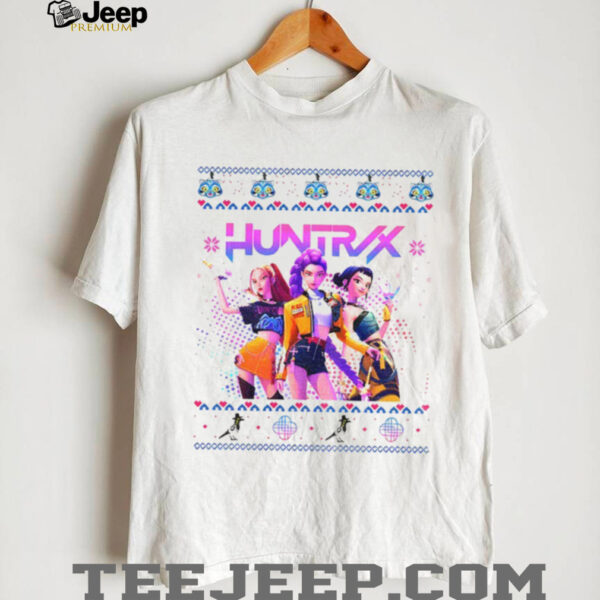 Rumi Mira Zoey Huntrix Girls Band Ugly Derpy The Tiger Kpop Movie Tour Christmas shirt
