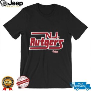 Rutgers Scarlet Knights Merch Core Throwback Wordmark T Shirt