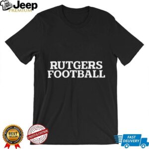 Rutgers Scarlet Knights Merch Football Red Shirt
