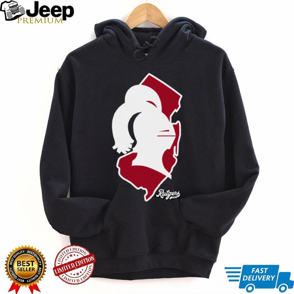 Rutgers Scarlet Knights Merch Red Knight Outline Core Shirt Rutgers Scarlet Knights Merch Red Knight Outline Core Shirt