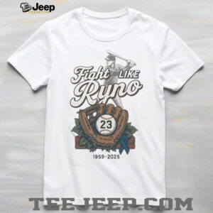 Ryne Sandberg Chicago Cubs Fight Like Ryno 1059 2025 T shirt