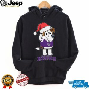 Sacramento Kings Bluey Jack Christmas Cute TShirt