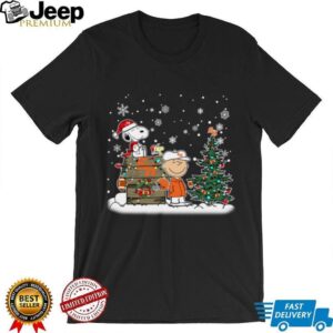 Sam Houston Bearkats Snoopy Charlie Brown Christmas Holiday T Shirt