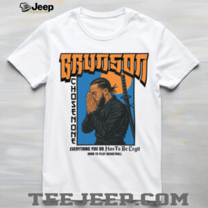 Samurai Brunson Chosen One Knicks Manga Basketball Shirt