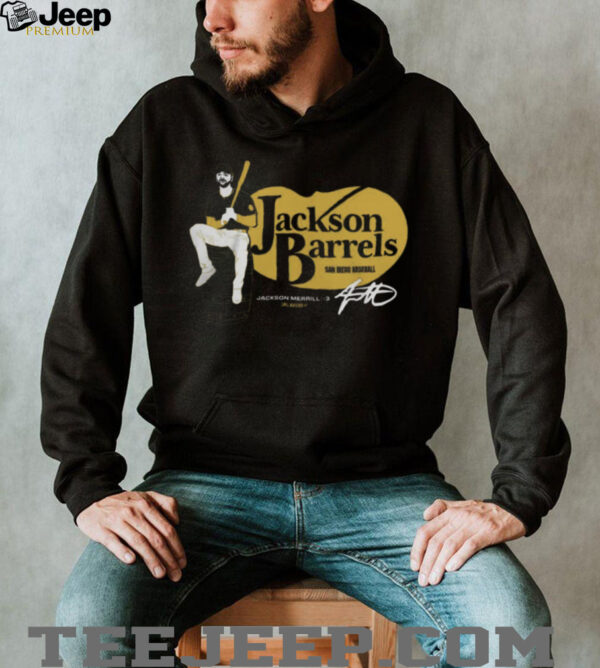 San Diego Padres Jackson Barrels T Shirt