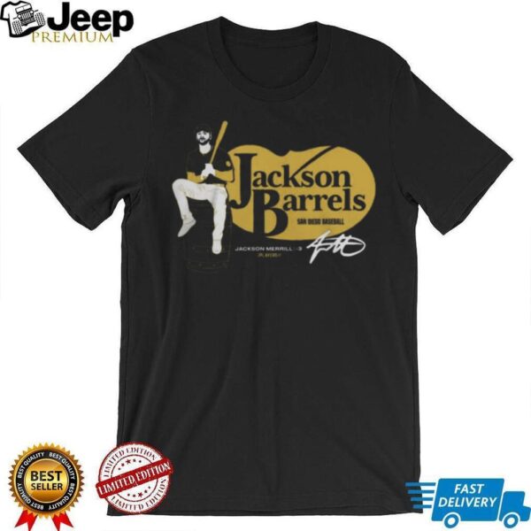 San Diego Padres Jackson Barrels T Shirt