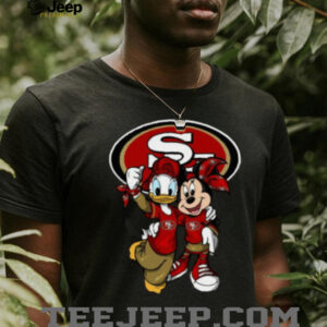 San Francisco 49ers Mickey Mouse and Donald Duck Shirt