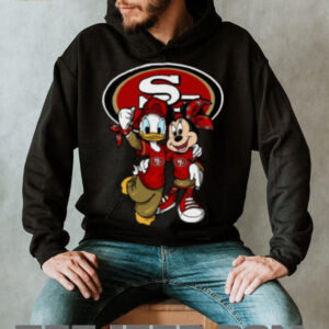 San Francisco 49ers Mickey Mouse and Donald Duck Shirt