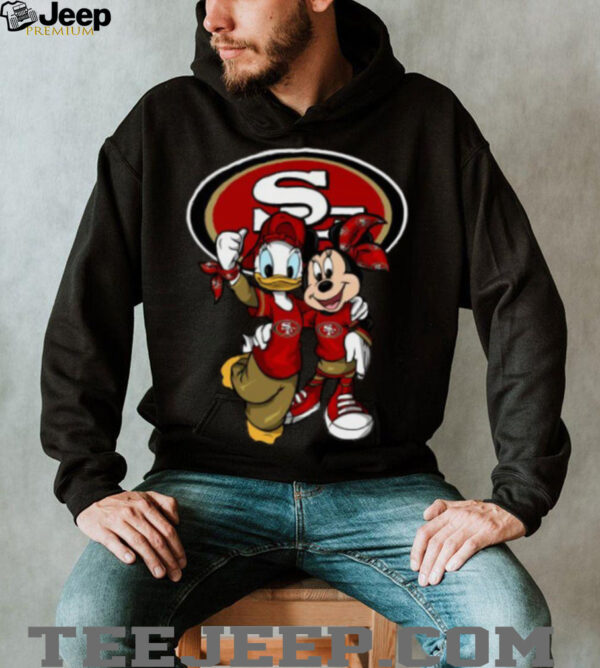 San Francisco 49ers Mickey Mouse and Donald Duck Shirt