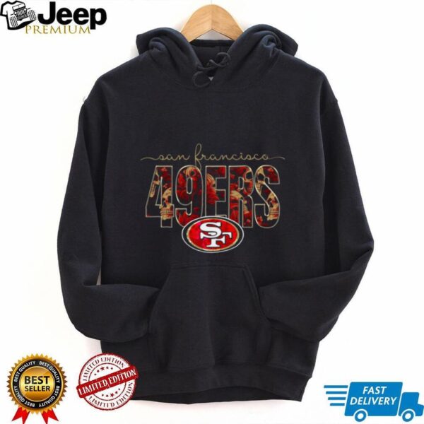San Francisco 49ers Skull & Flora Tee