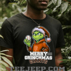San Francisco Giants Grinch Christmas T Shirt Merry Christmas Baseball Tee