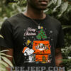 Seattle Mariners Merry Christmas Snoopy Baby T Shirt Holiday Baseball Tee