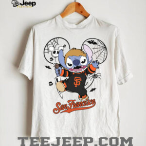 San Francisco Giants Stitch Michael Halloween 2025 T Shirt