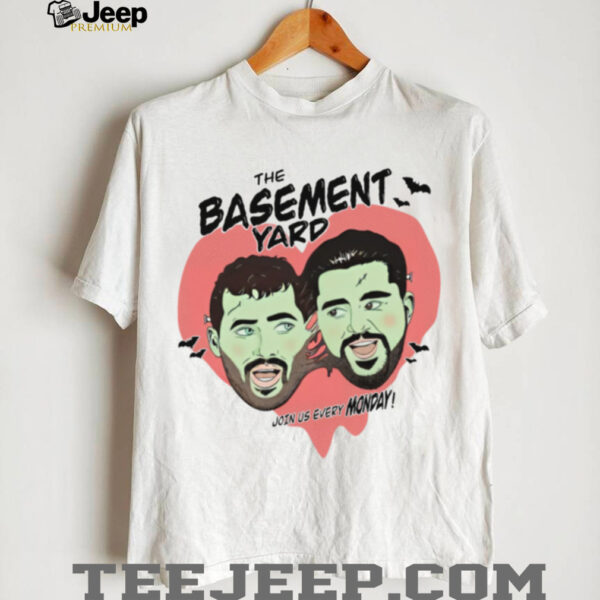 Santagato Studios Spooky Season Basement Yard T Shirt Hoodie