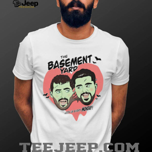 Santagato Studios Spooky Season Basement Yard T Shirt Hoodie