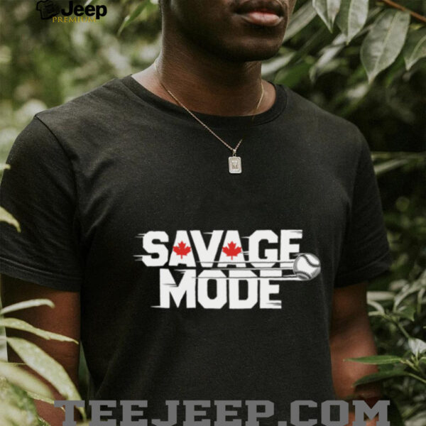 Savage Mode Baseball Graphic shirt