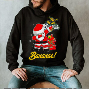 Savannah Bananas Christmas Santa Dab T Shirt
