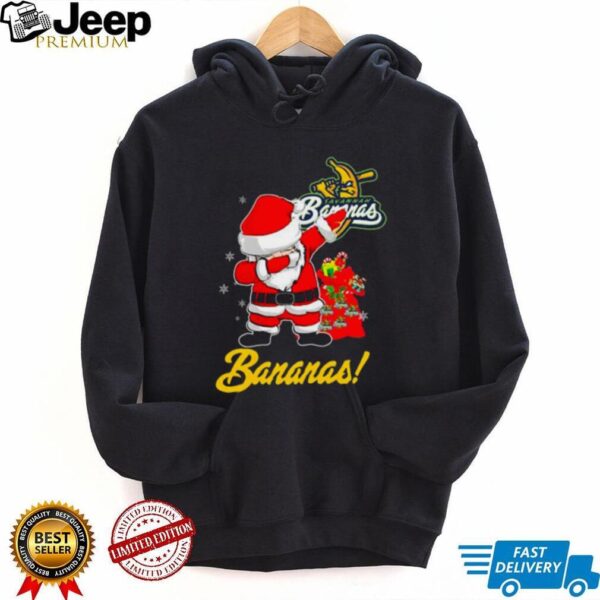 Savannah Bananas Christmas Santa Dab T Shirt
