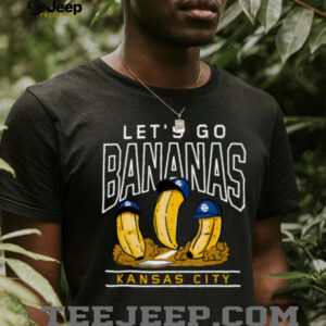 Savannah Bananas Merch Kansas City Let’s Go Bananas Baseball T Shirt