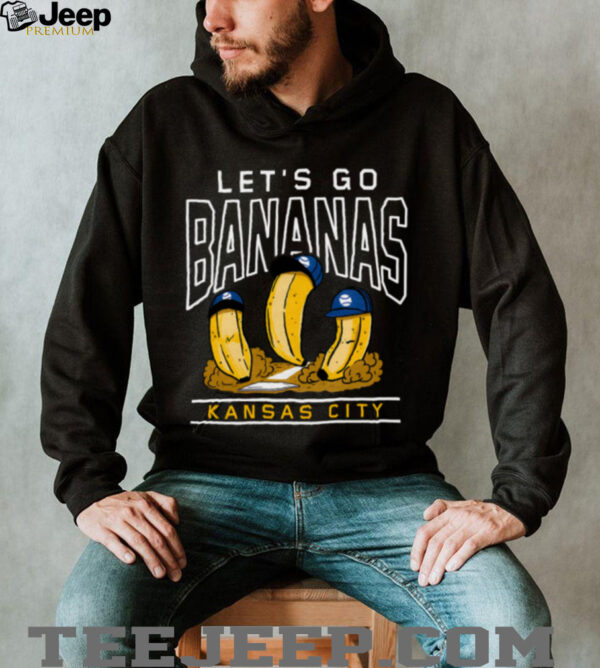 Savannah Bananas Merch Kansas City Let’s Go Bananas Baseball T Shirt