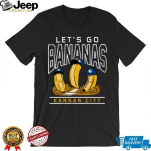 Savannah Bananas Merch Kansas City Let's Go Bananas Baseball T Shirt