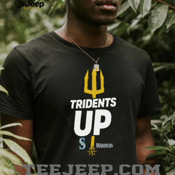 Seattle Mariners 2025 MLB Postseason Tridents Up T Shirt