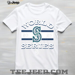 Seattle Mariners 2025 World Series Event Majestic Threads Graphic shirt