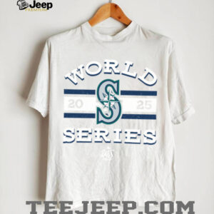 Seattle Mariners 2025 World Series Event Majestic Threads Graphic shirt