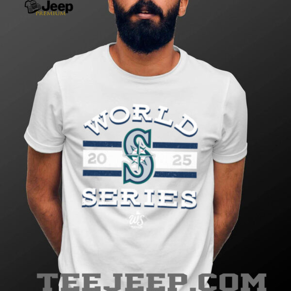 Seattle Mariners 2025 World Series Event Majestic Threads Graphic shirt