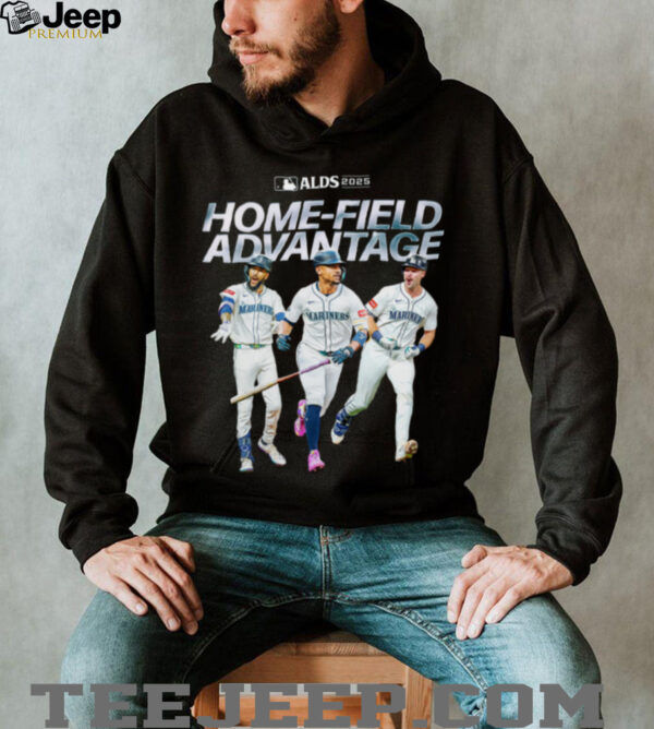 Seattle Mariners ALDS 2025 Home Field Advantage T Shirt MLB Playoff