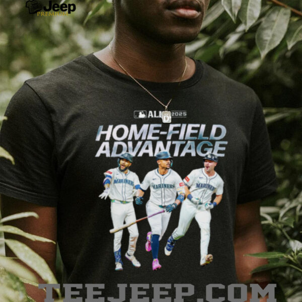Seattle Mariners ALDS 2025 Home Field Advantage T Shirt MLB Playoff