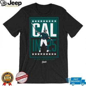 Seattle Mariners Cal Raleigh Cal In 25 MLB Baseball T Shirt