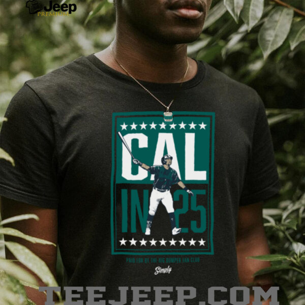 Seattle Mariners Cal Raleigh Cal In 25 MLB Baseball T Shirt