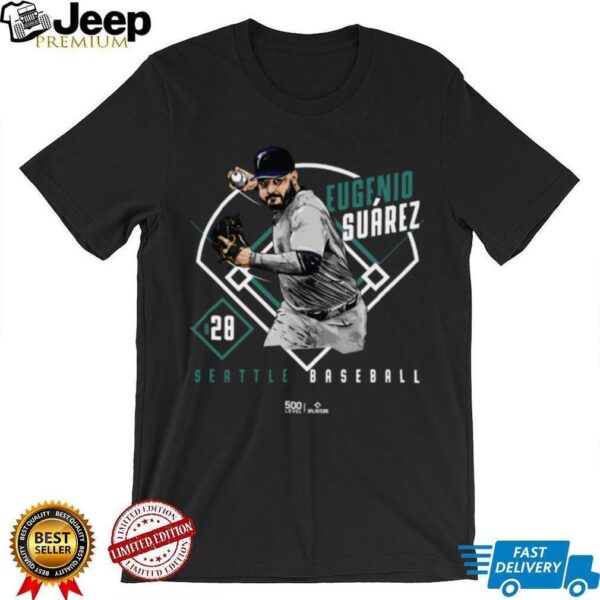 Seattle Mariners Eugenio Suarez 28 MLB Ballpark T Shirt