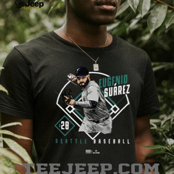 Seattle Mariners Eugenio Suarez 28 MLB Ballpark T Shirt