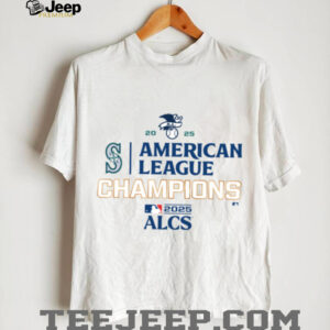 Seattle Mariners Fanatics 2025 American League Champions Locker Room T Shirt