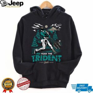 Seattle Mariners Fear The Trident Baseball Slogan T Shirt