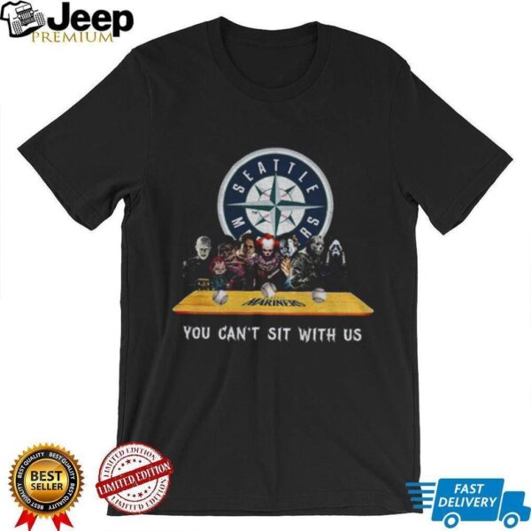 Seattle Mariners Horror movie character you can’t with us Halloween shirt