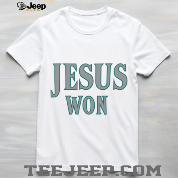 Seattle Mariners Jesus Won T Shirt Hoodie Jesus Won Apparel