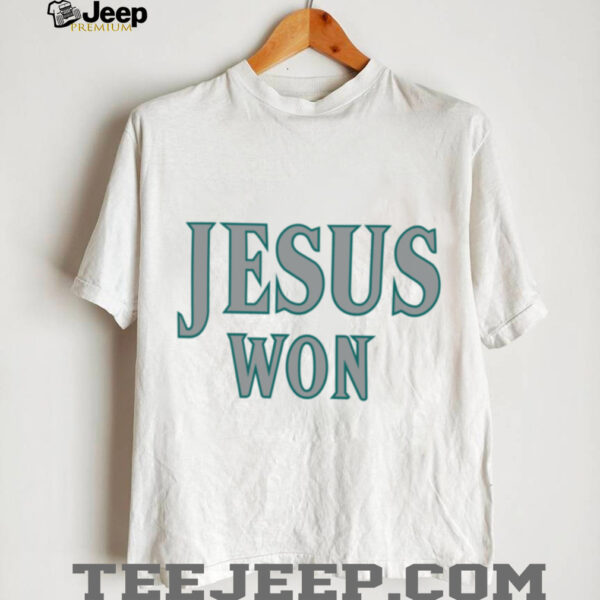 Seattle Mariners Jesus Won T Shirt Hoodie Jesus Won Apparel