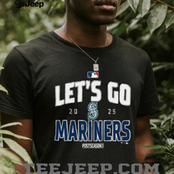 Seattle Mariners Let’s Go 2025 Division Series Winner Locker Room T Shirt