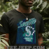 Seattle Mariners Tridents Up Atlas Baseball TShirt
