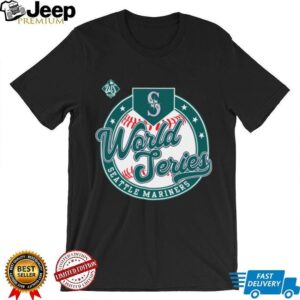 Seattle Mariners Majestic Threads 2025 World Series Baseball shirt