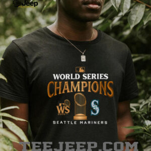 Seattle Mariners Merch 2025 Mlb World Series Champions Tee Shirt