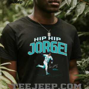 Seattle Mariners Merch Hip Hip Jorge Polanco The Clincher Shirt