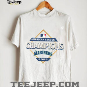 Seattle Mariners Official 2025 American League Champions Locker Room Tee