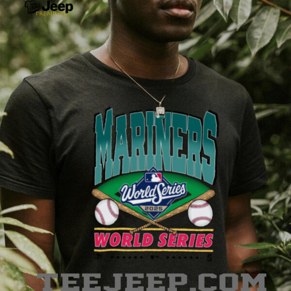Seattle Mariners World Series 2025 Franklin Baseball Bat Logo TShirt